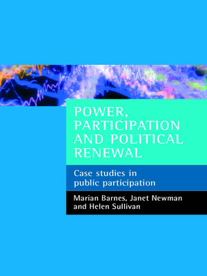 cover image of Power, participation and political renewal